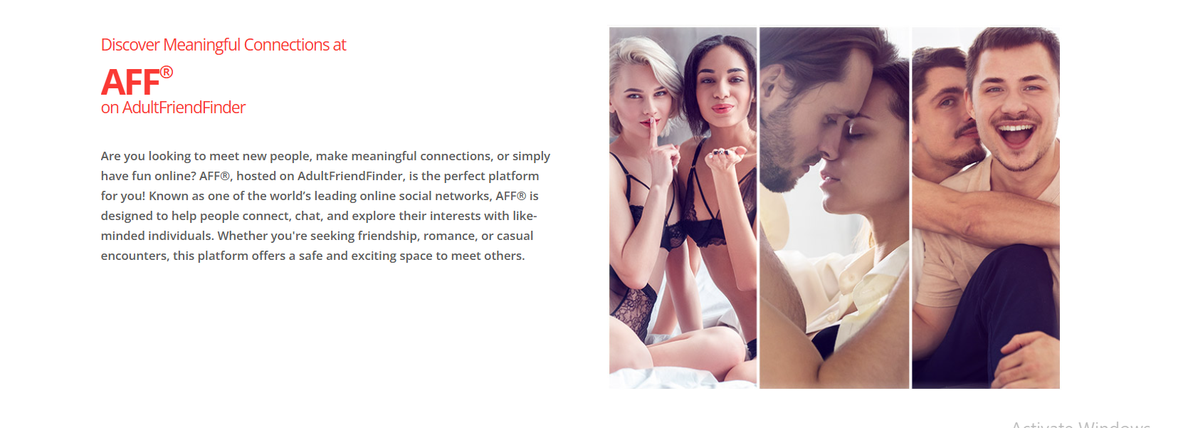 Adult friend finder